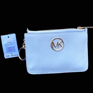 Michael Kors Coin Purse (Fulton) White